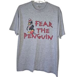 The Cotton Exchange Fear the Penguin Vintage T-Shirt  Size Large Made in USA YSU
